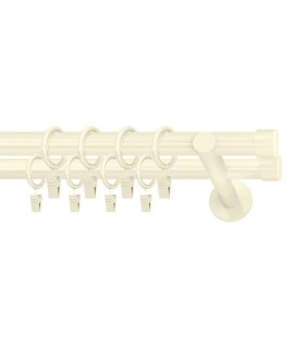  curtain rods ivory