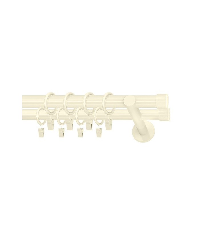 curtain rods ivory