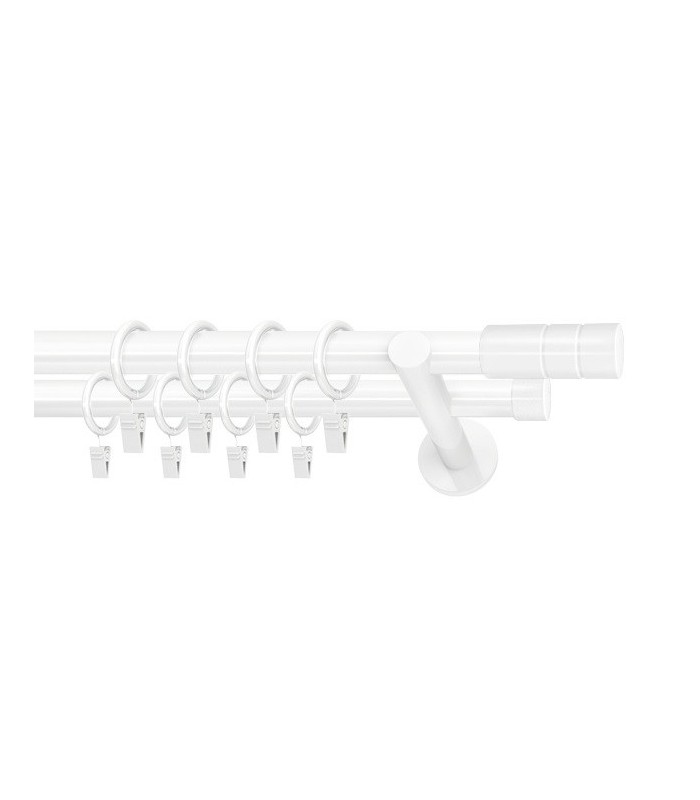  curtain rods white