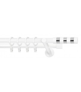  curtain rods white
