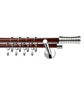 double curtain rods 