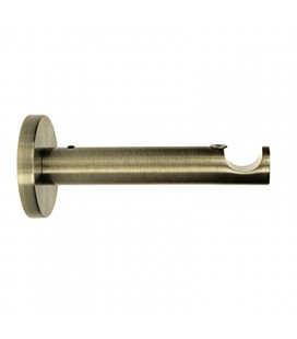 Modern, Simple Single Support 19 mm, Antique Brass