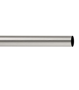 Rod 25 mm, 160cm, Chrome Matt