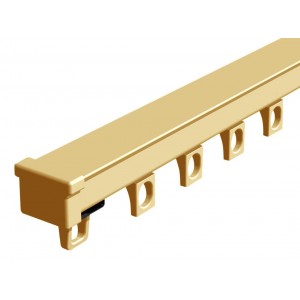 Gold Curtain Tracks