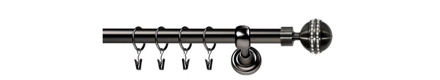 Black Curtain Rods - Buy Online