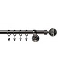 Curtain Rods Color Anthracite - Black