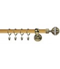 Curtain Rods Color Pine