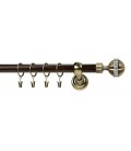 Curtain Rods Color Wenge