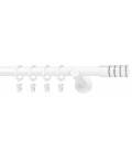Curtain Rods Color White
