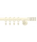 Curtain Rods Color Ivory