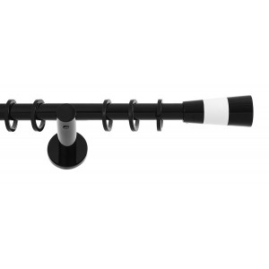 Curtain Rods New Style Coll. Nero-Bianco - Buy Online - Fast Delivery
