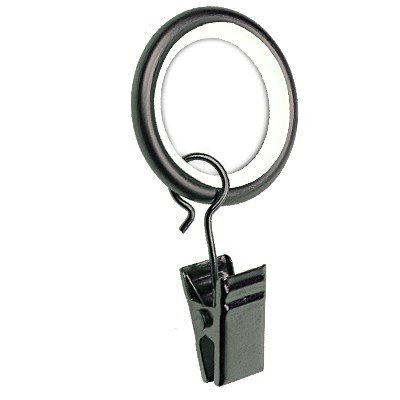 Silent Curtain Rings with Clip